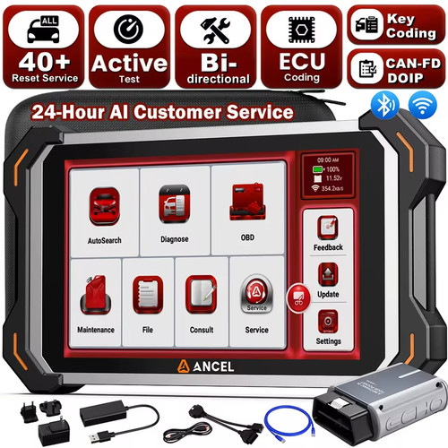 Ancel ds600 obd2 scanner - ancel,