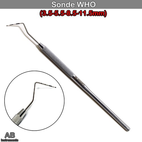 Parodontal who sonde - parodontal,