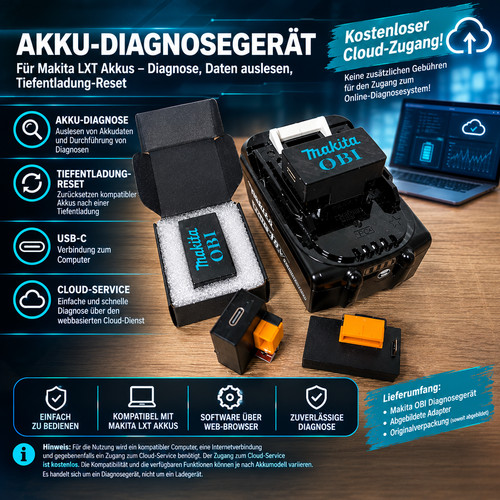 Makita obi akku fehler - makita,