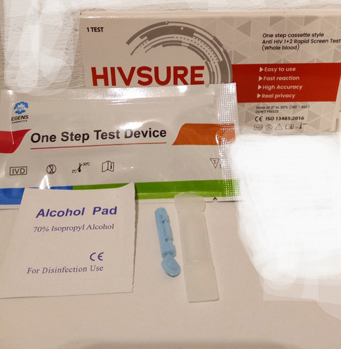 Hiv schnelltest mit - 1,