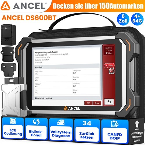 Ancel ds600bt kfz - ancel,