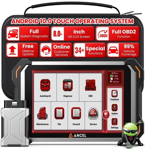Ancel ds600 profi obd2 - bt,